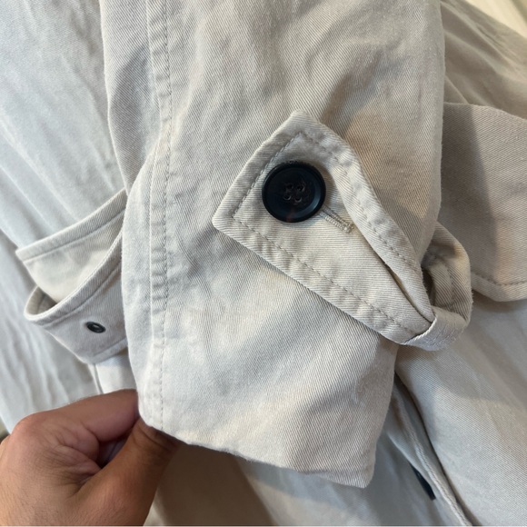 Coach Drapey Trench Coat Size M F29071 - Picture 9 of 16